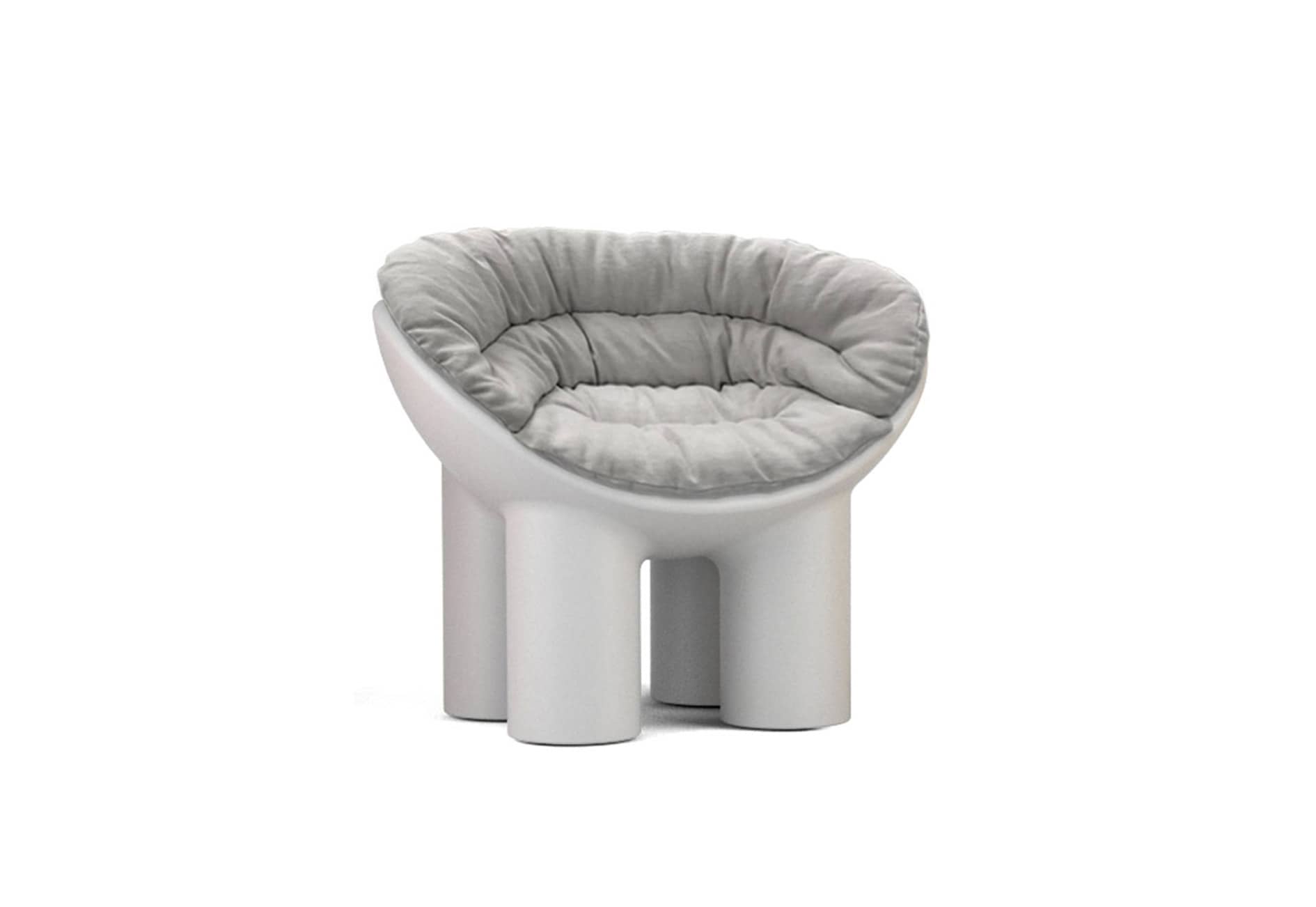 QS ARMCHAIR ROLYPOLY W CUSHION